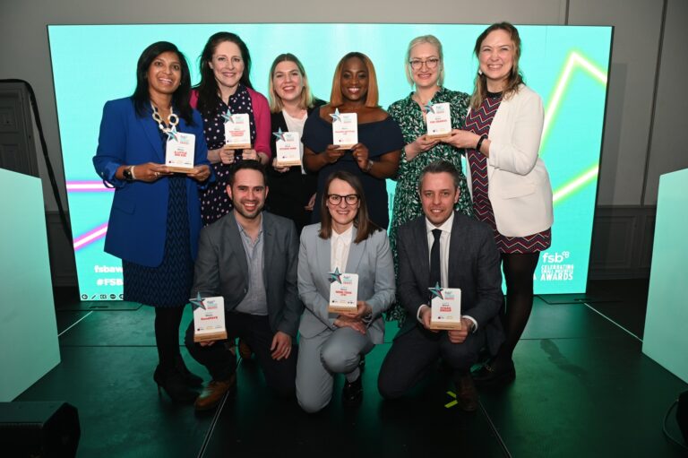 Fsb London Award Winners Photo Credit Sharron Wallace Richard Packman Bottom Left With Other Winers