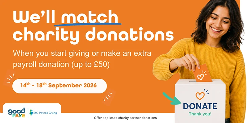 September Donation Match Offer
